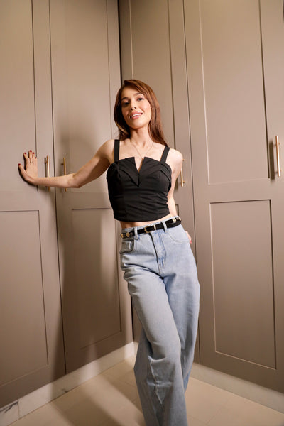 CALÇA JEANS PANTACOURT WIDE