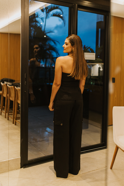 CALÇA ALFAIATARIA COM ELÁSTICO