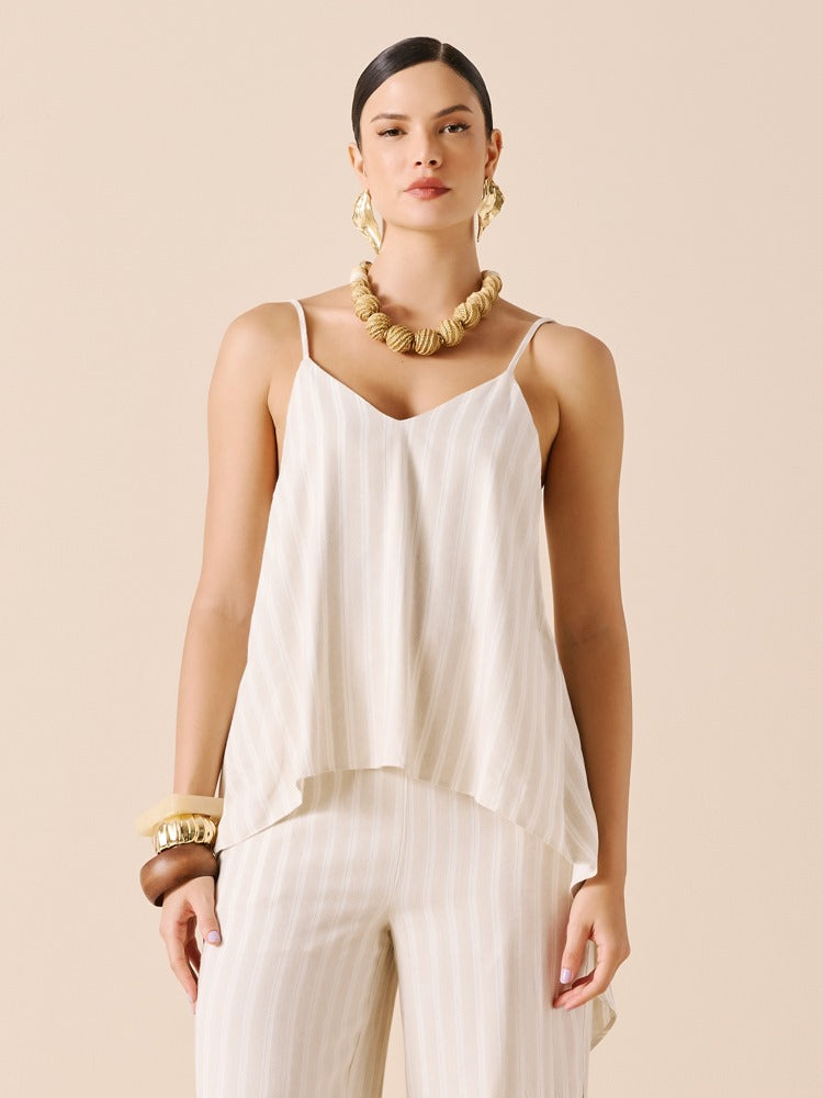BLUSA BARRA ASSIMÉTRICA