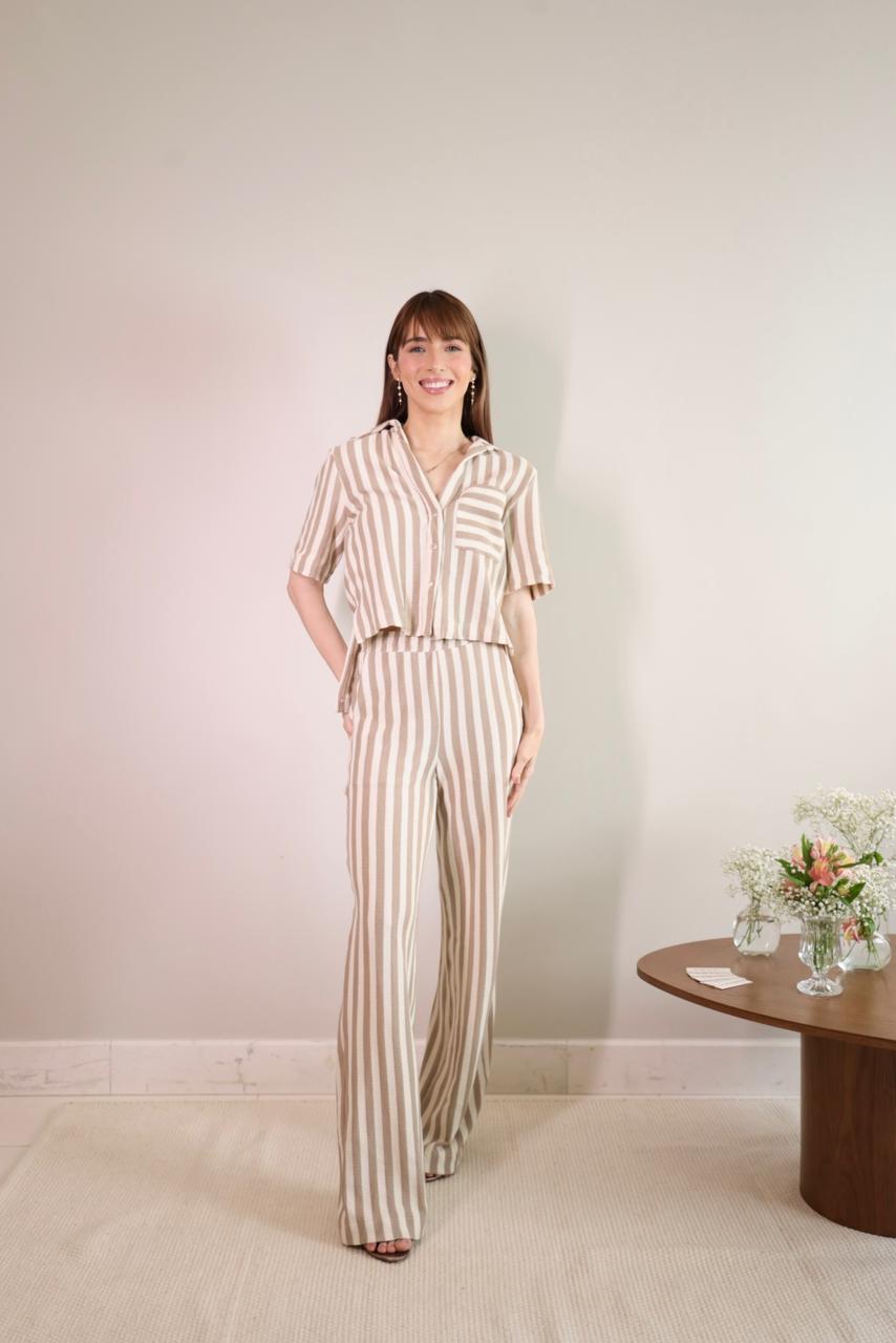 CONJUNTO TRICÔ LISTRAS